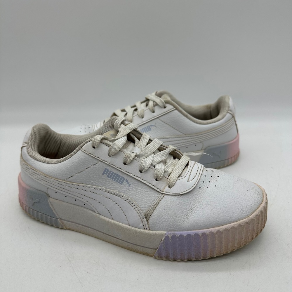 Puma 383924-02 Womens Size 6.5 Shoes Jada Renew / Carina Fade 2 Platform Sneaker